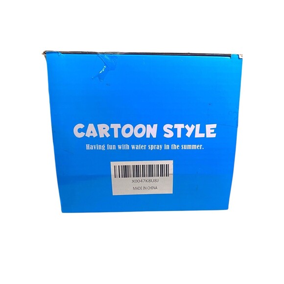 Water Sprinkler Baseball Toy Set Cartoon Hydrant Summer Outdoor Fun NEW In Box - Picture 7 of 9